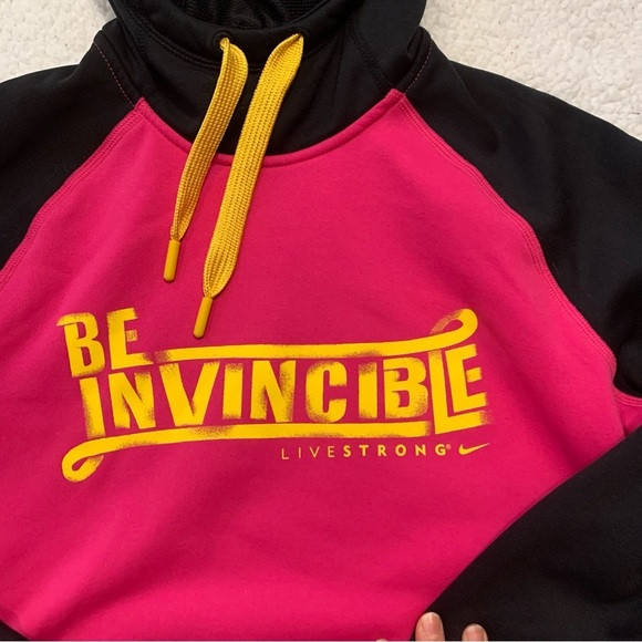 Nike Sweatshirt Therma Fit Hoodie Pullover Livestrong - Picture 3 of 11